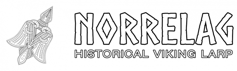 Logo des Norrelag mit Schriftzug 'Historical Viking Larp'